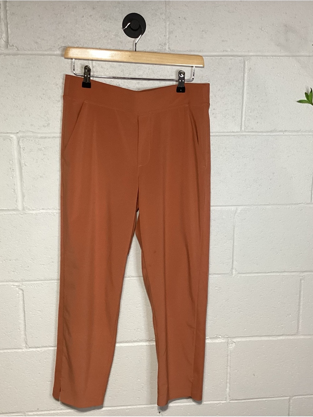 Athleta Orange Endless High-Waist Pants